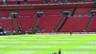 Crewe Alexandra Stadium Announcer @ Wembley 2012