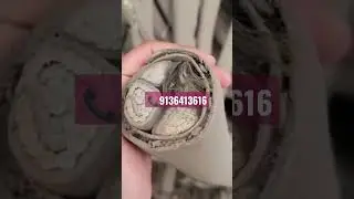Almunium armard wire recovery by Rizwan Saifi #wirestrippingmachine #wire