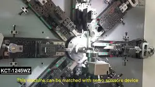 KCT 1245 spring machine#KCMCO#CNC#Equipment#Torsion spring#compression spring#Extension spring#