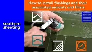 How to install flashings and their associated sealants and fillers