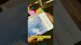 CA Foundation new scheme course books unboxing 2024.     #cafoundation #course #unboxing