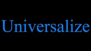 Universalize Defined