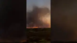 Horrific Wildfire Burning Maui Island Lahaina Area in Hawaii Islands