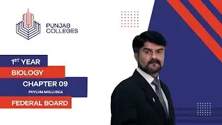 PGC Lectures-Inter Part 1-Federal Board-Biology-Chapter 9-Phylum Mollusca