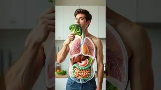 How Your Body Digests Broccoli | 3D Human Digestive System Animation