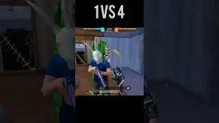 IMPOSSIBLE 1VS4 CLUTCH 🥵 1VS4 CHALLENGE CLUTCH 🙂&zwj;↕️ 1VS4 REACTION 😱 #freefire #impossible #1vs4viral