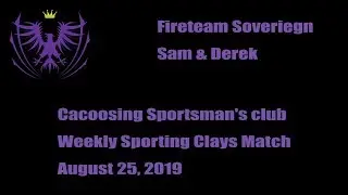 Cacoosing Sporting Clays August 25, 2019