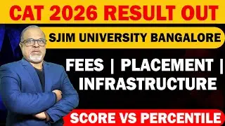 CAT 2025 RESULT OUT ?  SJIM Bangalore Review - PGDM | Best MBA Colleges at CAT Percentiles #cat2026