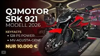 QJMotor SRK 921 (2026) &ndash; China-Nakedbike mit 128 PS f&uuml;r 10.000 &euro;!