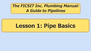 General Pipe Info | L1 | Satisfactory Plumbing Manual Video Guide