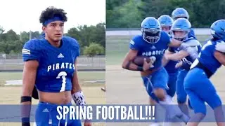Spring Football is Here! 🏈 Shocking Touchdowns!