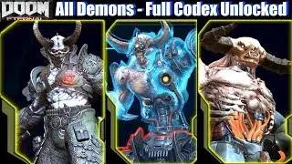 Doom Eternal - Every Demon Backstory / Full Codex