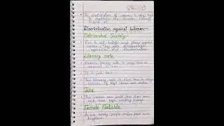 Ncert Notes✨️Class10 Political Studies Chapter 03(Gender,Religion and Caste)#politicalscience #notes