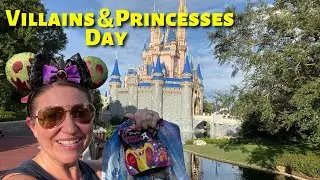 Villains Wishables Mystery Opening & Magic Kingdom Princess Day