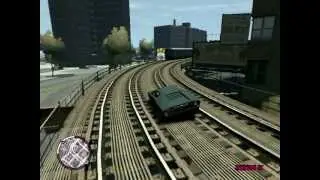 How to Destroying a train in GTA IV
