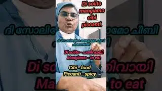 26.01.2026#Learn Italian in Malayalam#Learn Italian in Malayalam# Sr.Elsy