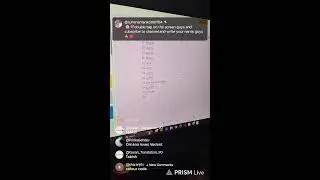 I Will writing your name writing my viewers name