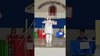 Hindi diwas par ek kavita, Dr Rizvi Springfield School Karari Kaushambi