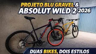 Projeto Blu- Gravel - Monster #gravel #mtb