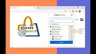 Ecommerce search tool chrome extension | com search | chrome extension