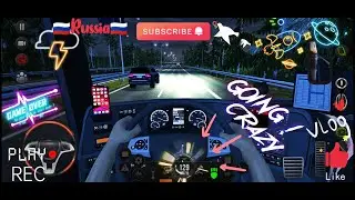 Cruising at 129kmph🚎||Mercedes Benz||RUSSIA Highway||Night Journey||:BusSimulatorUltimate GAMEPLAY 🔥