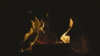 🔥 Fireplace 8h | Calm Fire Ambience with No Light for Night Peace, Sleep, and Deep Thinking