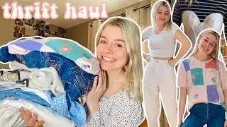 spring 2021 thrift haul + try on