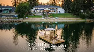 Fully Renovated Lakefront Home with Motorized Dock on Private Lake | 2888 204th St, Langley, BC