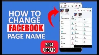 How To Edit/Change Facebook Page Name + How To Check For Page Restrictions and Recommendations 2024