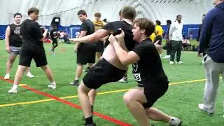 Gridiron Academy Travel Team tryouts Part 1 🎥