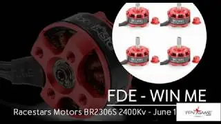 WIN ME #4 Draw: 4 x Racestar Motors BR2306 2400Kv