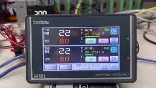 Teshow HMI digital PID controller used in shoe making machine