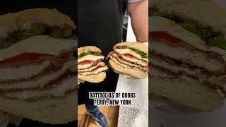 THE ITALIAN BIG MAC FROM BATTAGLIAS OF DOBBS FERRY NEW YORK #shorts #italianfood #deliciousfood