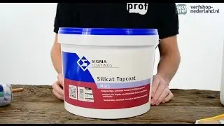 Gevel verven met Sigma Silicat Topcoat Matt - Decoprof.nl