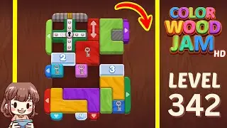 Color Wood Jam Level 342 Solution Walkthrough