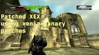 Gears of War 2 running in 60fps on original hardware