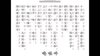 十方一切剎 　 真修法師 【字幕板眼對照】