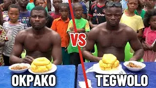Nigerian Ogbono Soup and Eba Competition: Okpako vs. Tegwolo