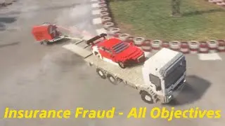 Insurance Fraud - All Objectives in One (EASY) / Walkthrough / Tutorial / Teardown PS5