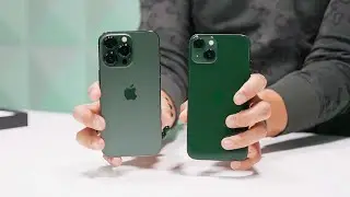 iPhone 13/iPhone 13 Pro Green: распаковка и первые впечатления!