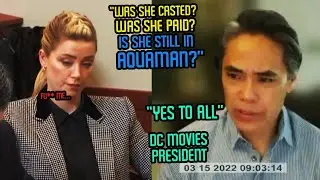 DC Movie PRESIDENT Confirms Amber Heard is a DRAMA QUEEN! - Cross Examination