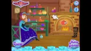 Disney Frozen Game - Frozen Love Spell Video Games For Kids Tutorial