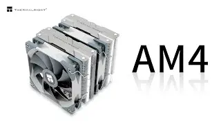 THERMALRIGHT Peerless Assassin 120 CPU Cooler AMD AM4 Installation Guide