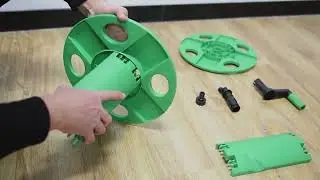 How to assemble Dapetz &reg; Hose Reel Carry Cart 45m (DP04480)