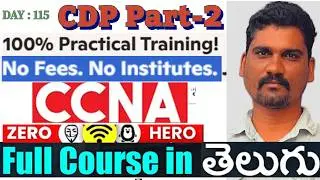 Cisco Discovery Protocol (CDP) Explained | Packet Tracer Activity | CDP Part-2