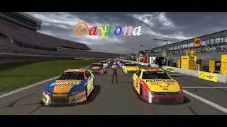 100% 200 Lap Race @ Daytona 2025 Season| Nascar Thunder 2004