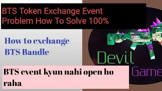 BTS token exchange event problem how to solve 100%|| how to exchange BTS Bandle Free fire bangla