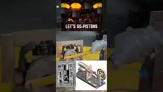 DRY working model - Piston Engine experiments #explore #experiment