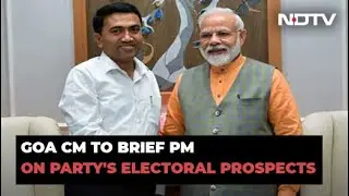 Goa Chief Minister Meets PM As Exit Polls Set Off Tense Numbers Game