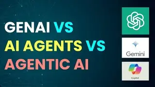 Мастерство ИИ в одном видео: понимание GenAI, ИИ-агентов и агентного ИИ (полное руководство)